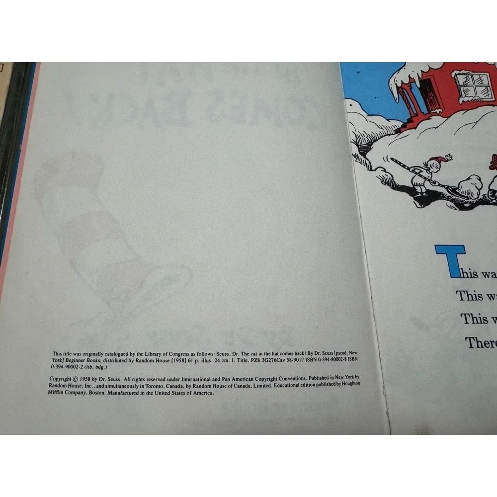 Dr. Seuss‎ 1950s/60s VTG Collectors Bundle Grolier Book Club First Edition Lot 8